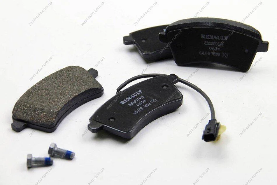 Колодки тормозные передние Renault Kangoo II 2008- Renault RENAULT 410605649R (фото 1)