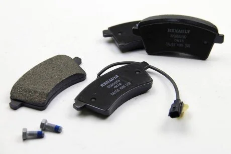 Колодки тормозные передние Renault Kangoo II 2008- Renault RENAULT 410605649R