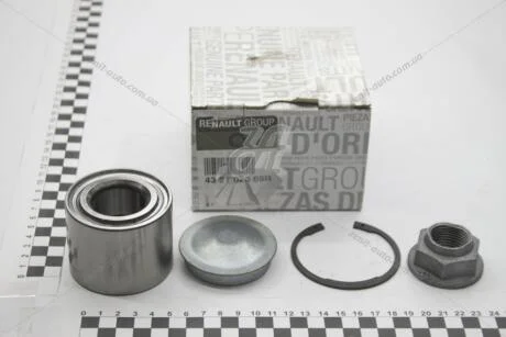 Подшипник ступицы задн Renault Logan II,Dokker, Kangoo II, Laguna III, Megane III, Duster 4x2 Renault RENAULT 432102069R