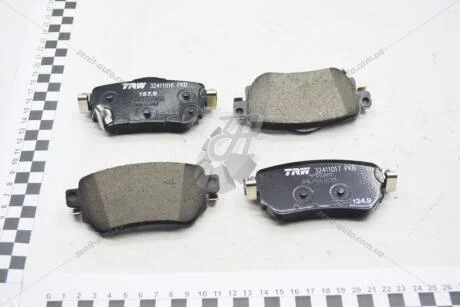 Колодки тормозные задние Renault Kadjar 15-, Nissan Qashqai 13- Renault RENAULT 440605889R