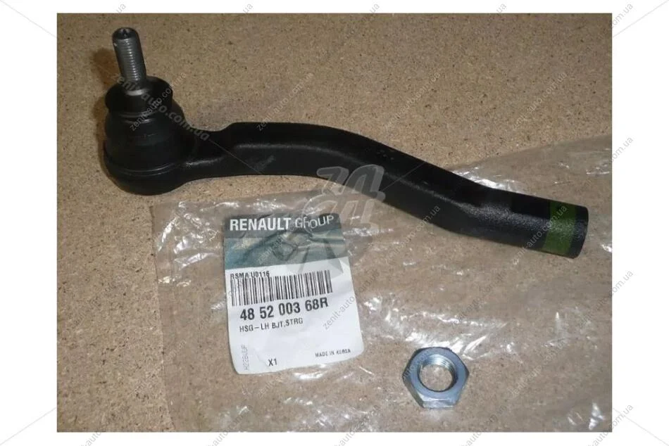 Наконечник рулевой тяги левый Renault Clio IV, Captur, Zoe (485200368R) Renault RENAULT '485200368R (фото 1)