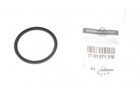 Кольцо уплотнительное патрубка интеркулера 1,5/2,0 dci Trafic II, Kangoo II RENAULT 7701071316 (фото 1)