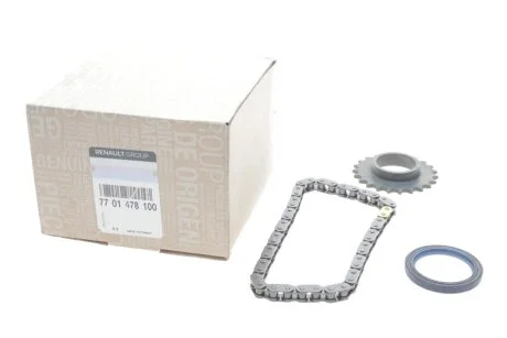 Цепь масляного насоса2,0 16V Renault Duster 2010- Renault RENAULT 7701478100