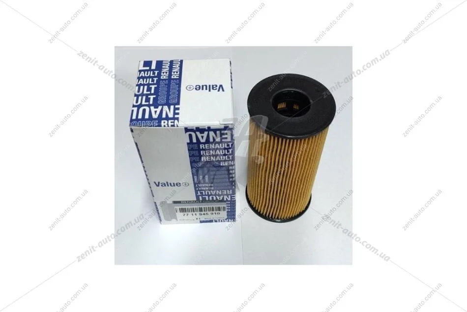 Фільтр масляний Value+ 2,0/2,5 dci Renault Trafic II, Master II Renault RENAULT 7711945910 (фото 1)