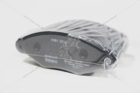 Колодки тормозные передние Value+ Kangoo I (97-08) Renault RENAULT 7711946168