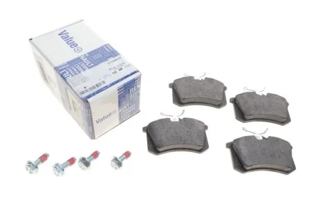 Колодки тормозные дисковые задние Value+ Megane III (08-) Renault RENAULT 7711946173