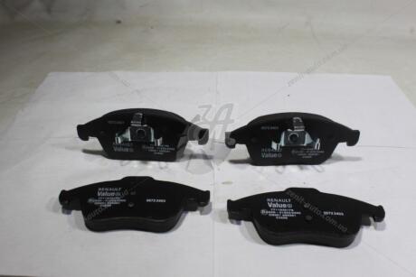 Колодки гальмівні передні Value+ Megane III, Laguna III RENAULT 7711946179
