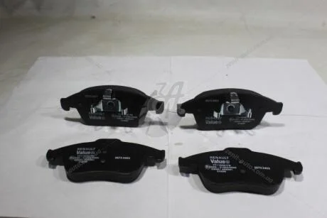 Колодки тормозные передние Value+ Megane III, Laguna III Renault RENAULT 7711946179