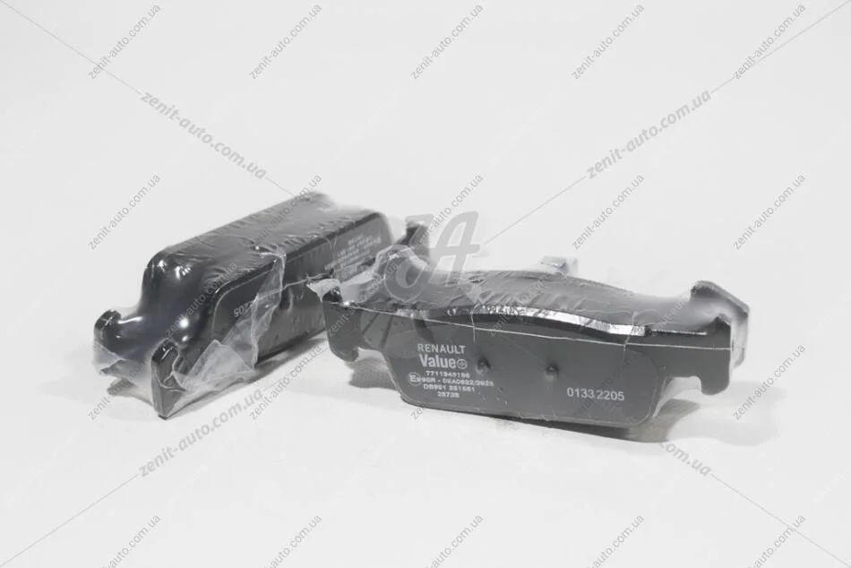 Колодки тормозные дисковые передние Value+ Logan II (13-20) Renault RENAULT 7711946186 (фото 1)