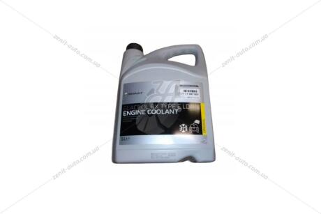 Антифриз Glaceol RX Type E - Long Life, (-21С), 5л (синій) RENAULT '7711947051