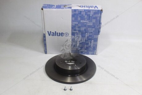 Диск тормозной задний 290мм, Value+ Kadjar (15-) RENAULT '7711948146