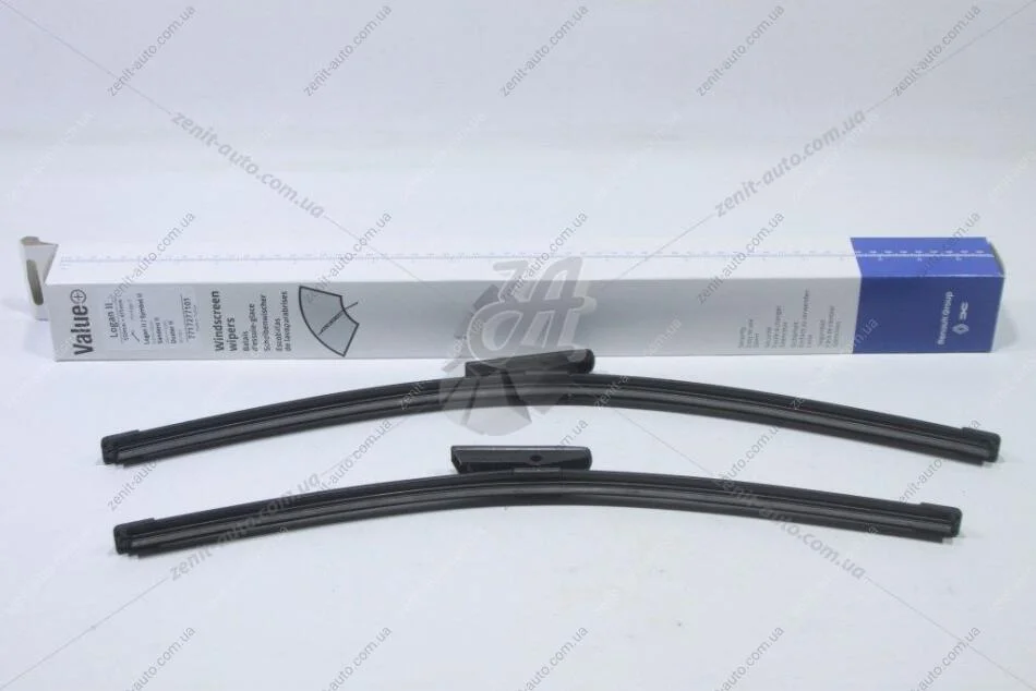 Щітка склоочисника (компл 2од 550/480) Value+ Duster II (17-) Renault RENAULT '7717277101 (фото 1)