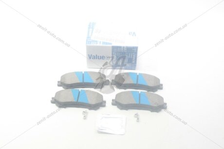 Колодки гальмівні передні Value+ Kadjar, Qashqai (13-) RENAULT '7717277372