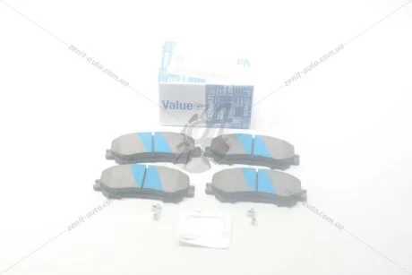 Колодки гальмівні передні Value+ Kadjar, Qashqai (13-) Renault RENAULT '7717277372