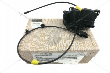 Замок двери передней левой Kangoo II (08-) RENAULT 8200497579