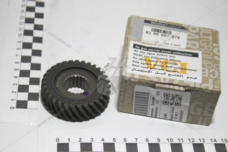 Шестерня RENAULT 8200607978