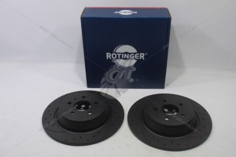 Диск гальмівний задній (кратно 2) FORD KUGA II, MONDEO V [316X51 перфорир.] ROTINGER 'RT11011GLT5