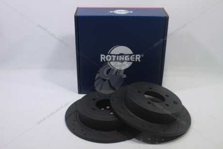 Диск гальмівний задній (кратно 2) HYUNDAI TUCSON (15-)/ KIA SPORTAGE IV [302X55 перфорир.] ROTINGER 'RT12155GLT5