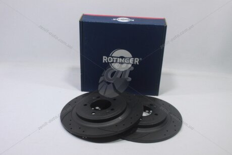 Диск гальмівний задній (кратно 2) HYUNDAI TUCSON (15-)/ KIA SPORTAGE IV [302X31 перфорир.] ROTINGER 'RT12156GLT5