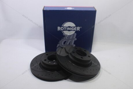 Диск гальмівний передній (кратно 2) BMW 2 (F22,F87), 3 (F30,F80), 4 (F32,F82) [330X73 перфорир.] ROTINGER 'RT21398GLT5