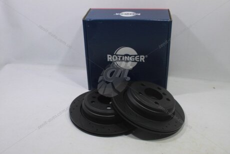 Диск гальмівний (кратно 2) BMW 3 (F30,F80), 4 (F32,F82) [300X66 перфорир.] ROTINGER 'RT21399GLT5