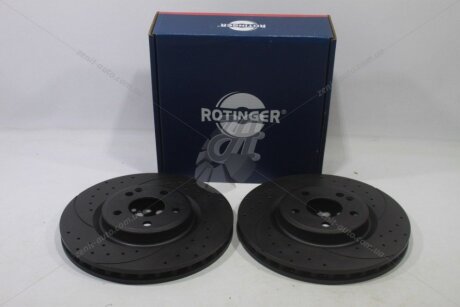 Диск гальмівний передній (кратно 2) MB B-CLASS (W246), CLA (C117) [320X51 перфорир.] ROTINGER 'RT21591GLT5