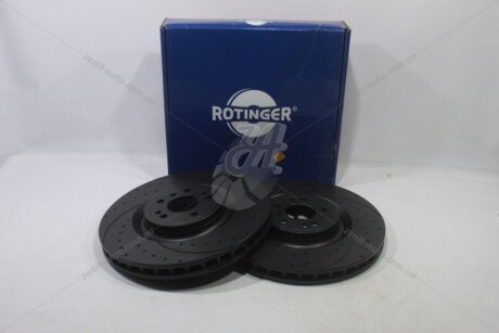 Диск гальмівний передній (кратно 2) MB GL-CLASS (X166), M-CLASS (W166) [375X55 перфорир.] ROTINGER 'RT21651HPGLT5