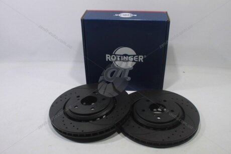 Диск гальмівний передній (кратно 2) ACURA MDX (14-17), TLX (14-) [320X47 перфорир.] ROTINGER 'RT21673GLT5
