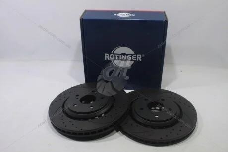 Диск гальмівний передній (кратно 2) ACURA MDX (14-17), TLX (14-) [320X47 перфорир.] ROTINGER 'RT21673GLT5