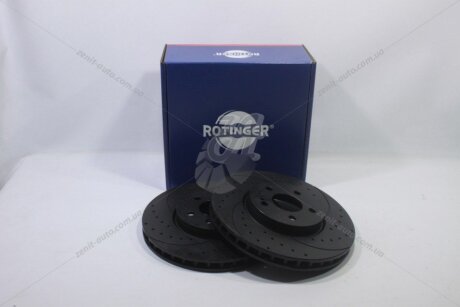 Диск гальмівний передній (кратно 2) MB B-CLASS (18-), CLA (19-) [318X51 перфорир.] ROTINGER 'RT22495GLT5