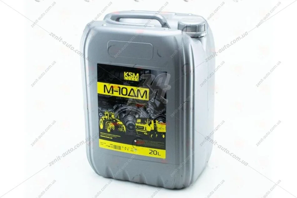 Олива ДВС турбо дизель KSM Lubes М10ДМ API CD, 20л, мін. S-POWER KSM-M10DM-20L (фото 1)