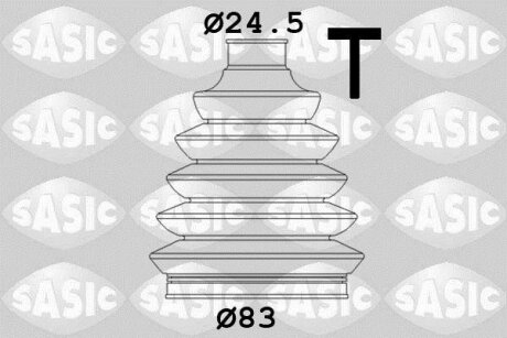 Пыльник ШРУС наружный BMW Serie 1,2,3,4,5,6, X1, X3,X4,5,6/FIAT Doblo, 500, Idea, Grande Punto/OPEL Astra H, J SASIC '1906005