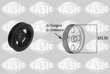 Шкив коленвала TOYOTA Auris, Avensis, Corolla SASIC '2156048