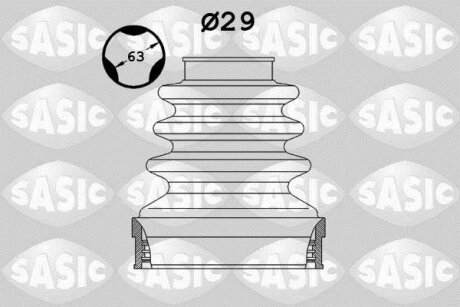 Пыльник ШРУС внутренний CITROEN Berlingo, C3, C4 SASIC '2873883
