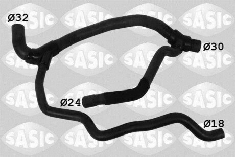 Патрубок радиатора нижний RENAULT Kangoo I SASIC '3404036