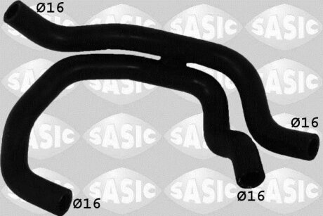 Патрубок радиатора VOLKSWAGEN Golf IV SASIC '3406043