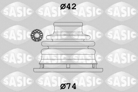 Пыльник ШРУСа внутр SASIC '4003470