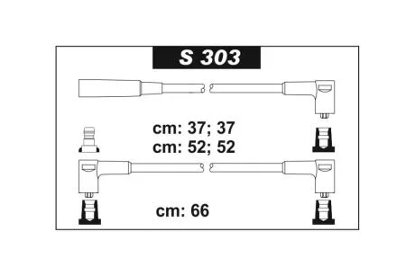 Провода свечные 21213 1,7 (силикон) SENTECH S303