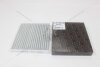 Фільтр салону Toyota Camry, Auris, 07-, Lexus LX, NX, RX, 06- протиалергенний, вугiльний, салатовий папір SHAFER 'ECO490 (фото 2)