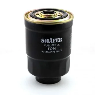 Фильтр топливный Mazda 323, Galant, L200, Colt, 1.5D-3.1D, 83- (FC46) SHAFER 'FC46
