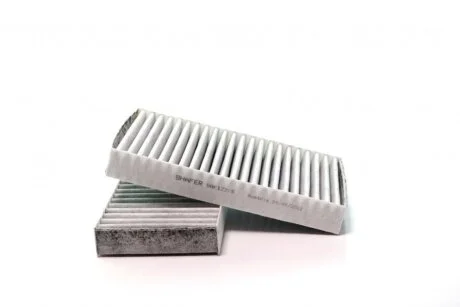 Фільтр салонний Honda CR-V II, Element, FR-V, Civic VII (00-), (2 шт), вугільний (SAK122S) SHAFER 'SAK122S