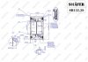 Підшипник передній Ford Escort, Fiesta, Orion, Ka (89-08)(37x39x72) SHAFER SH152.39 (фото 1)