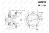 Маточина задня Opel Astra J; Chevrolet Cruze (R16) (09-)ABS+ SHAFER SH153.69 (фото 4)