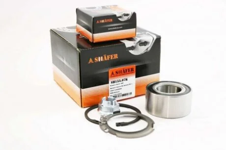Підшипник передній Renault Laguna III, Megane II, Kangoo, 08-, (39x45x83), ABS, монт. ккт. (SH15507K) SHAFER 'SH15507K