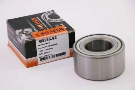 Підшипник передній Renault Kangoo I, Logan I, Megane I, Note, Doblo, 96-03, (37x37x72) (SH15562) SHAFER 'SH15562