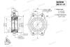 Підшипник маточини передній Audi A4, A5, A6, A7 (08-) (61x62x102) ABS+ (+монт. к-кт) SHAFER SH157.43K (фото 3)