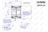 Подшипник задний Peugeot 307, C4 (00-)(60x25x45) SHAFER SH159.48 (фото 2)