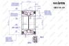Подшипник передний Mazda 3, 5, 6 (03-10) (42x45x80),ABS+ SHAFER SH170.49 (фото 2)