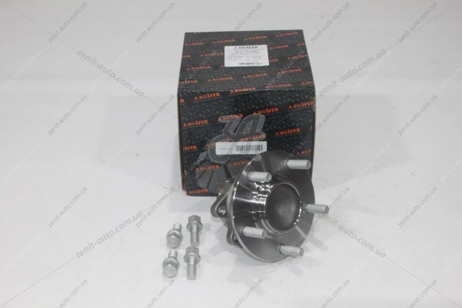 Маточина колеса задн MMC Outlander II, ASX, Lancer X, 4008, C Crosser, для переднього приводу, 07-19, ABS, монт. ккт. (SH17359K) SHAFER 'SH17359K (фото 1)