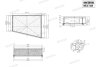 Фильтр воздушный Renault Megane III, Scenic III, Kangoo, Clio, Logan, 1.5D-2.0D (08-), (с предфильтром) SHAFER SX1748 (фото 2)